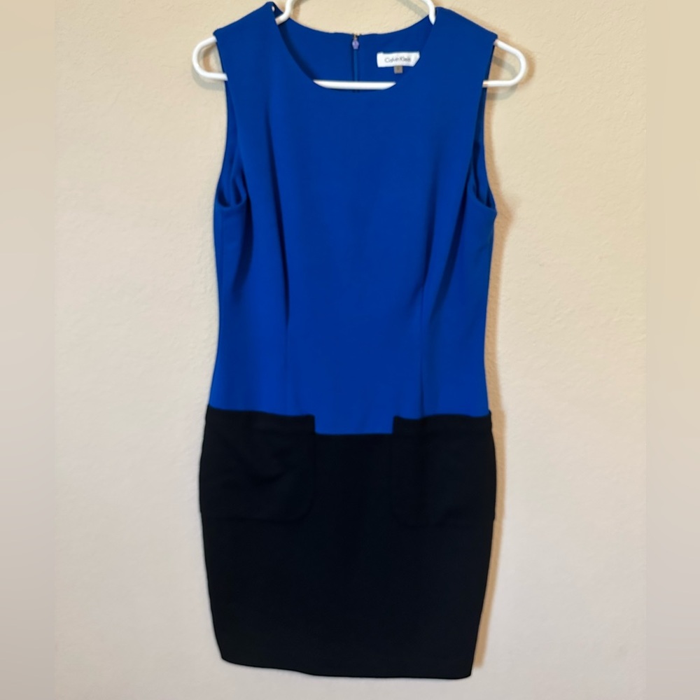 Calvin Klein Color Block Dress | Size 8